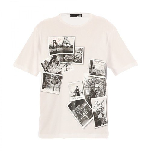 Love Moschino, T-shirt Biały, female, 356.00PLN