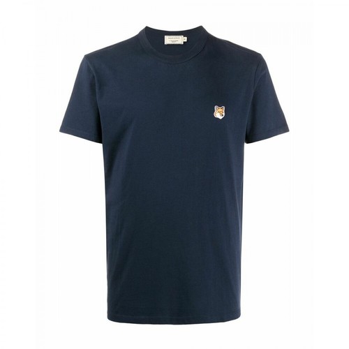 Maison Kitsuné, T-shirt Niebieski, male, 365.00PLN