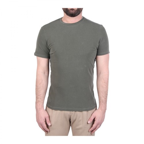 Majestic Filatures, T-Shirt Zielony, male, 315.00PLN