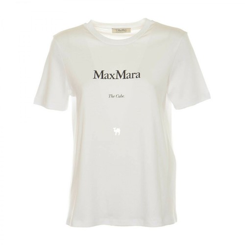 Max Mara, T-shirt Biały, female, 502.00PLN