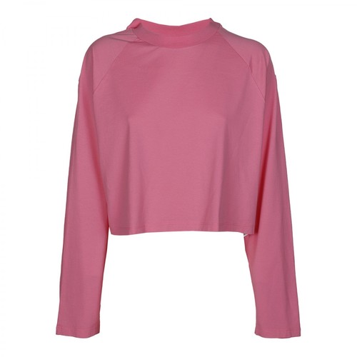 MM6 Maison Margiela, T-Shirt Różowy, female, 803.00PLN
