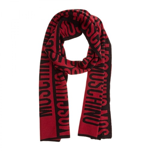 Moschino, scarf Czerwony, female, 507.00PLN