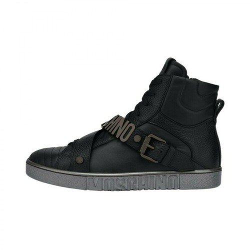 Moschino, Sneakers Czarny, male, 2298.14PLN
