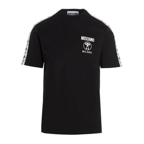 Moschino, T-shirt Czarny, male, 890.00PLN