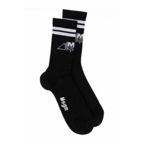 Msgm, socks Czarny, male, 210.00PLN