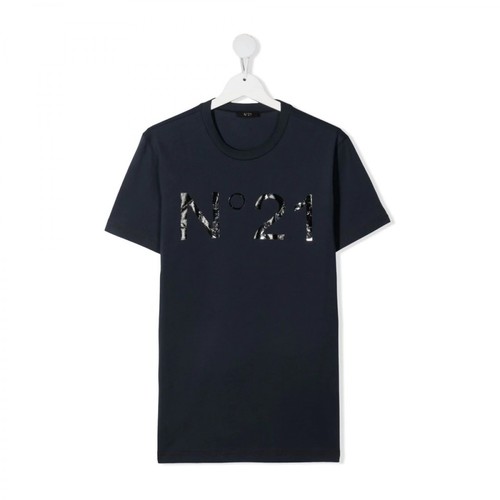 N21, T-Shirt Niebieski, male, 228.00PLN