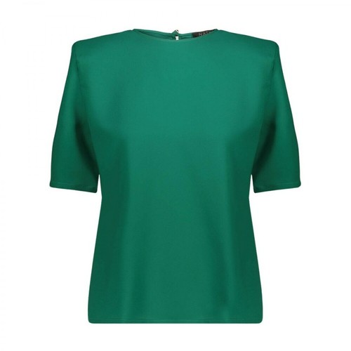 Nathi Luxury, T-shirt Zielony, female, 433.00PLN