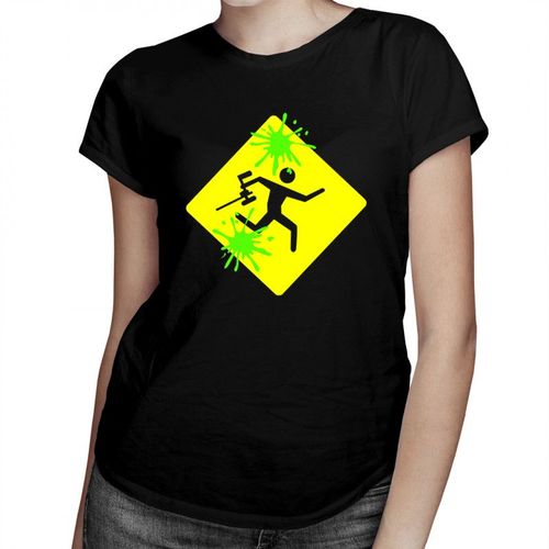 Paintball gra - damska koszulka z nadrukiem 69.00PLN