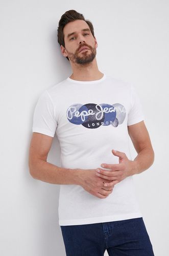 Pepe Jeans T-shirt bawełniany Sacha 69.99PLN