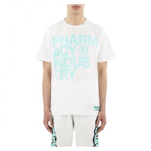 Pharmacy Industry, Phm227 T-shirt Biały, male, 320.00PLN