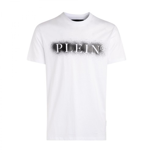 Philipp Plein, T-Shirt Faac MTK 5199 Pjy002N Biały, male, 1242.00PLN