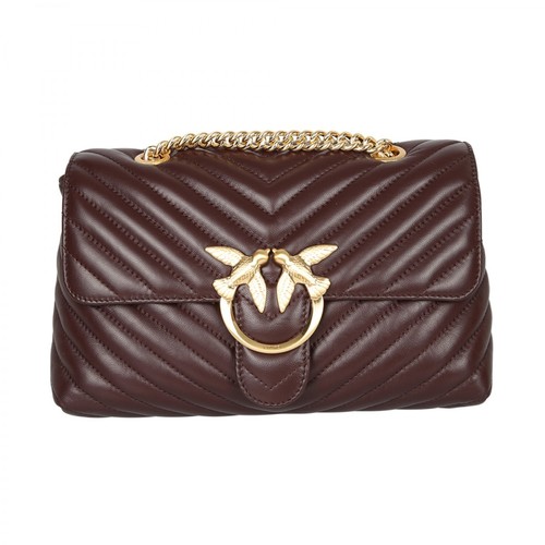 Pinko, quilted bag Fioletowy, female, 1089.00PLN