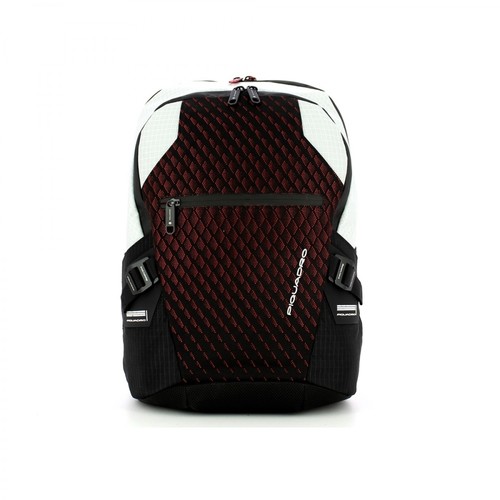 Piquadro, Two-pocket PC backpack with Rfid Pq-Y 14.0 Szary, male, 881.00PLN
