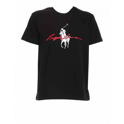 Polo Ralph Lauren, T-Shirt Czarny, male, 224.00PLN