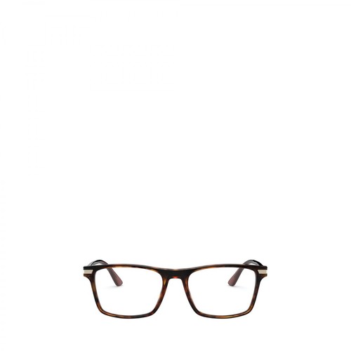 Prada, Glasses 01Wv 08F1O1 Brązowy, male, 928.00PLN