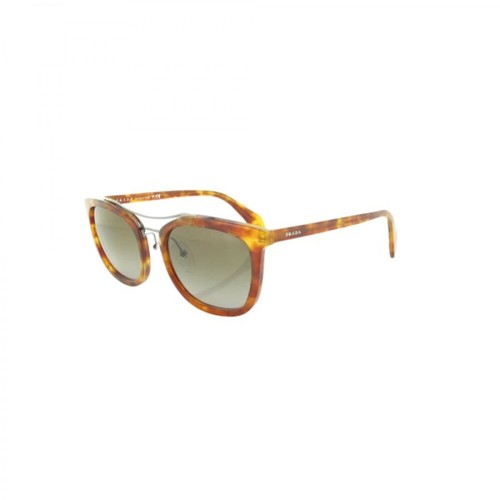 Prada, SPR 17Q Society Sunglasses Pomarańczowy, female, 985.00PLN