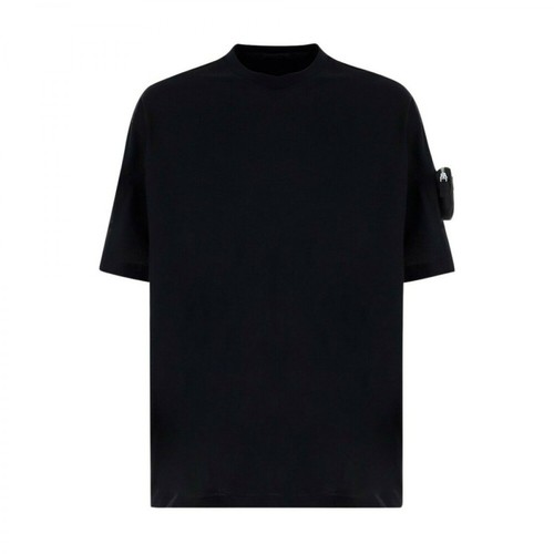Prada, T-Shirt Czarny, male, 2551.00PLN