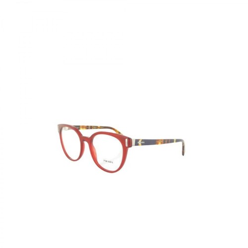 Prada, VPR 06T Glasses Czerwony, female, 1232.00PLN