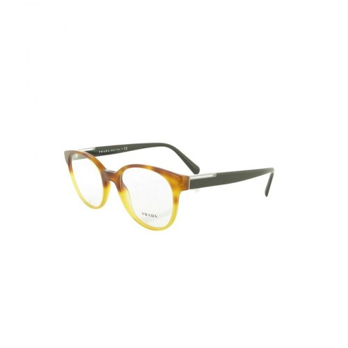 Prada, VPR 10U Glasses Żółty, female, 1163.00PLN