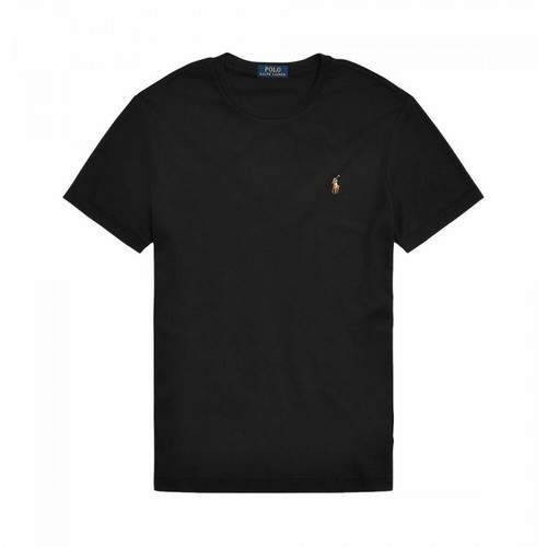 Ralph Lauren, t-shirt Czarny, male, 366.00PLN