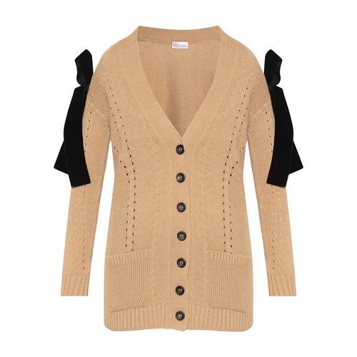 RED Valentino, Cut-out cardigan Beżowy, female, 2166.00PLN