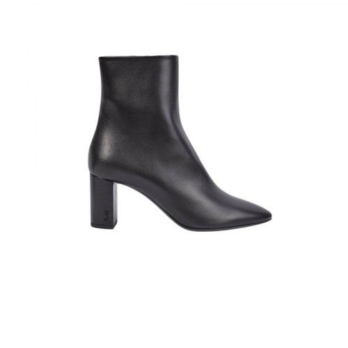 Saint Laurent, Lou Ankle Boots Czarny, female, 3345.08PLN