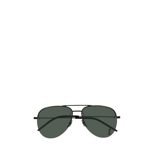 Saint Laurent, Pilot Sunglasses Czarny, unisex, 1364.00PLN