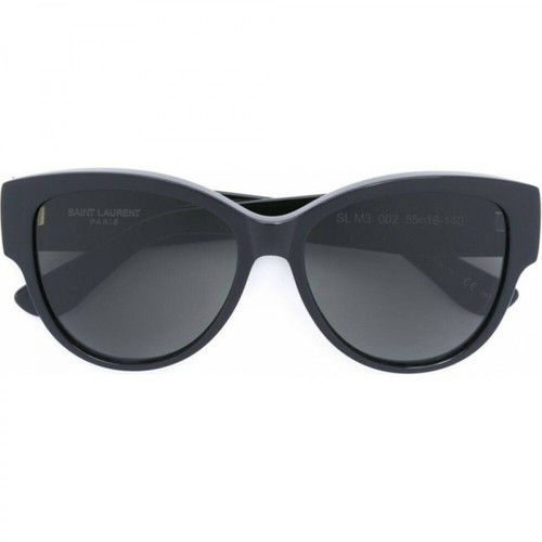 Saint Laurent, SL M3 Sunglasses Czarny, female, 1130.00PLN