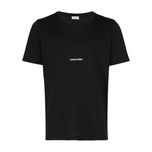 Saint Laurent, T-shirt Czarny, male, 1346.00PLN