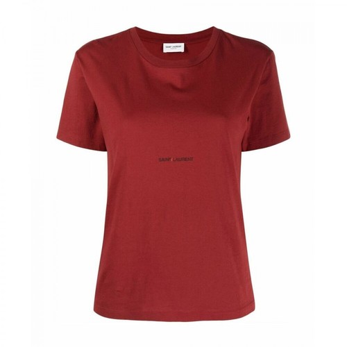 Saint Laurent, T-shirt Czerwony, female, 944.00PLN