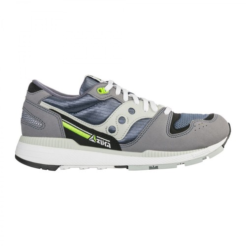 Saucony, Shoes suede trainers sneakers azura Szary, male, 453.00PLN