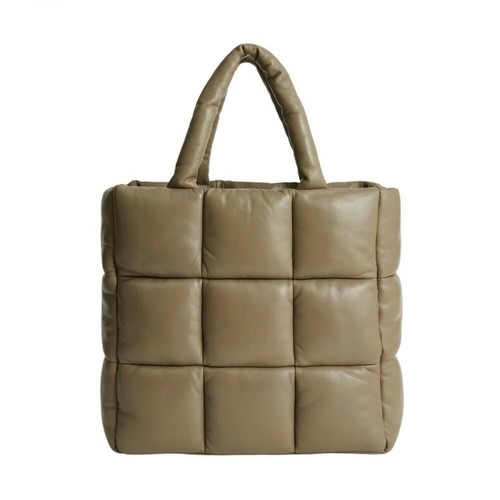 Stand Studio, Assante Puffy BAG Beżowy, female, 2048.00PLN
