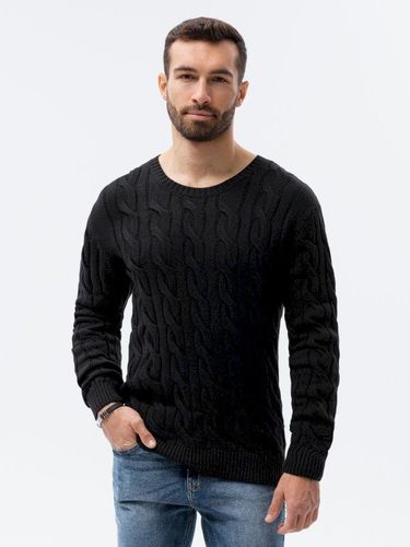 Sweter męski E195 - czarny 99.99PLN