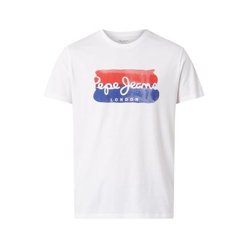 T-shirt o kroju regular fit z bawełny model ‘Milburn’ 119.99PLN
