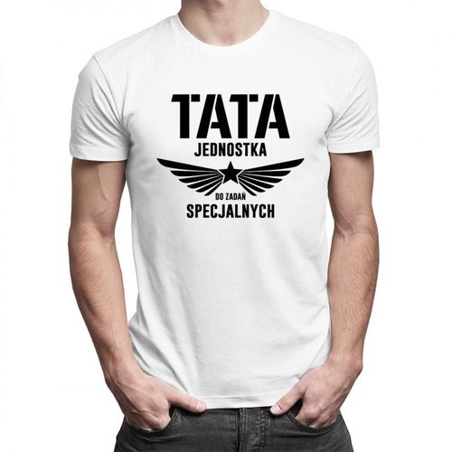 Tata - jednostka do zadań specjalnych v2 - męska koszulka z nadrukiem 69.00PLN