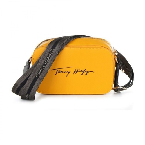 Tommy Hilfiger, Aw0Aw10464 Shoulder Bag Żółty, female, 579.00PLN