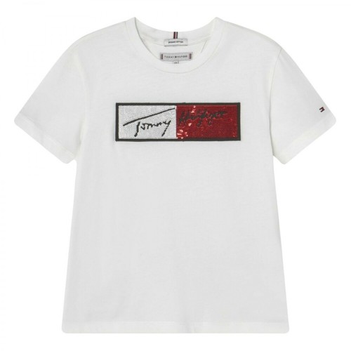 Tommy Hilfiger, T-Shirt Biały, female, 255.00PLN