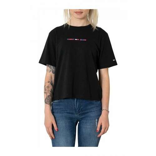 Tommy Jeans, T-Shirts Czarny, female, 342.28PLN