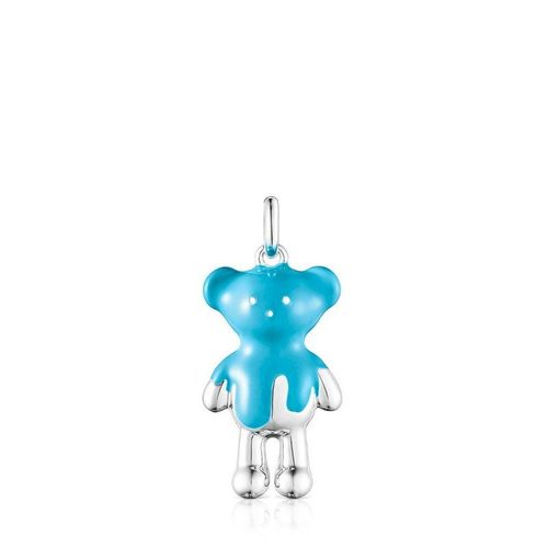 Tous Teddy Bear - Zawieszka ze srebra z niebieską emallią - Ekskluzywna kolekcja online 409.00PLN