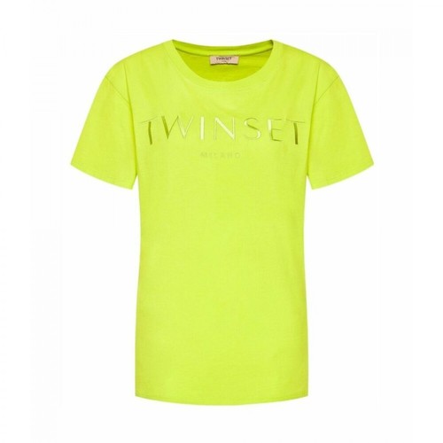 Twinset, T-shirt Żółty, female, 233.25PLN