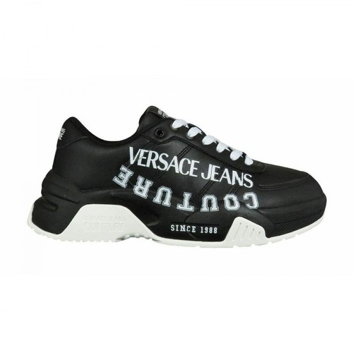 Versace Jeans Couture, Sneakers Czarny, male, 881.00PLN