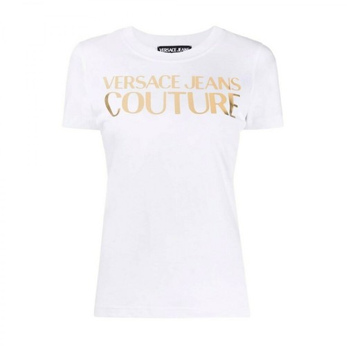 Versace Jeans Couture, T-shirt Biały, female, 398.00PLN