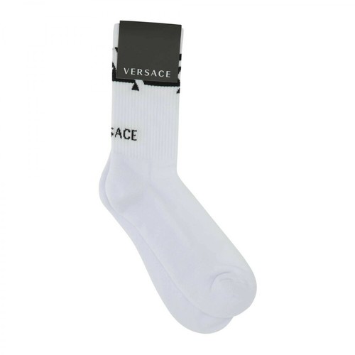 Versace, Socks Biały, male, 320.00PLN