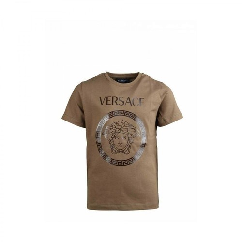 Versace, T-shirt Brązowy, male, 579.00PLN