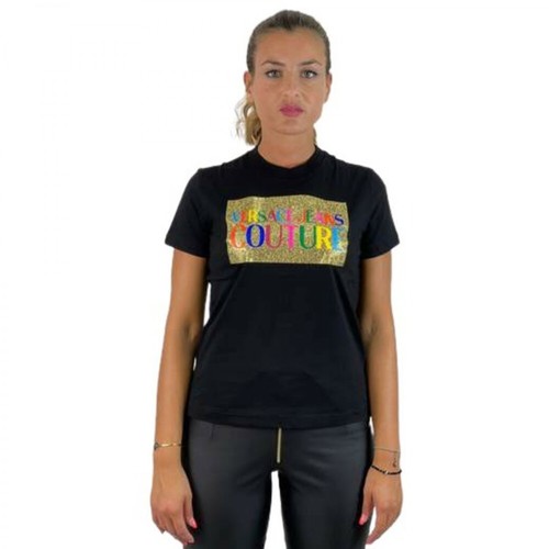 Versace, T-shirt Czarny, female, 719.00PLN