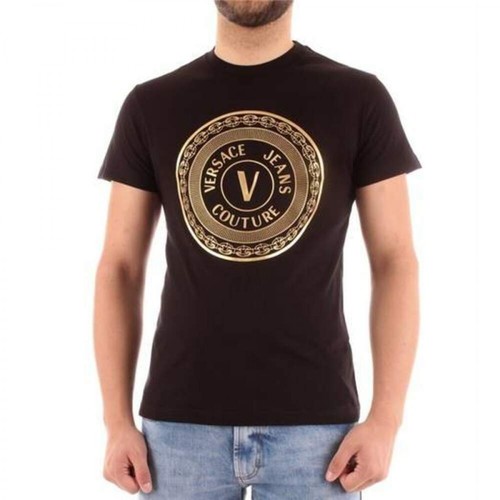 Versace, T-shirt Czarny, male, 1366.00PLN