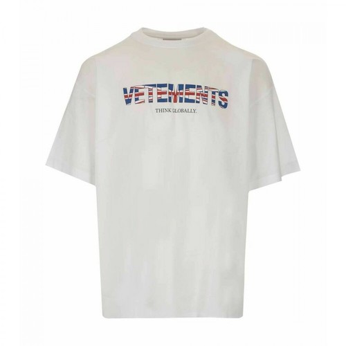 Vetements, Ua52Tr290U T-Shirt Biały, male, 1776.00PLN