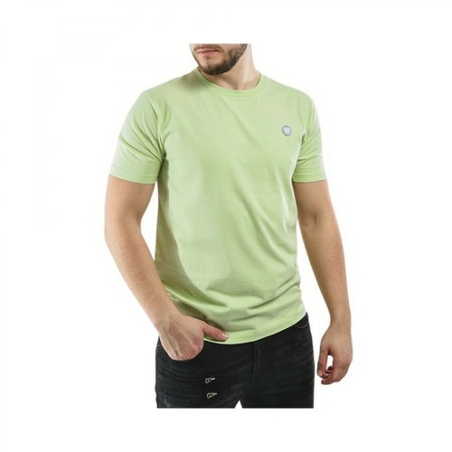 Wood Wood, Short Sleeve T-shirt Zielony, male, 79.35PLN