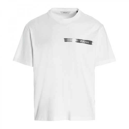 Z Zegna, T-shirt Biały, male, 662.00PLN