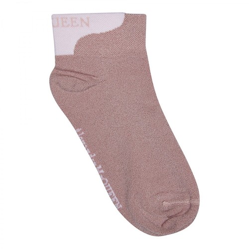 Alexander McQueen, Ankle Socks Różowy, female, 342.00PLN